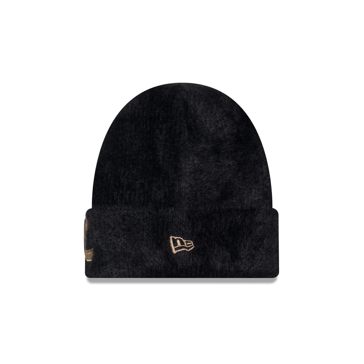Anaheim Ducks Camo Logo Fuzzy Cuff Knit Beanie Hat