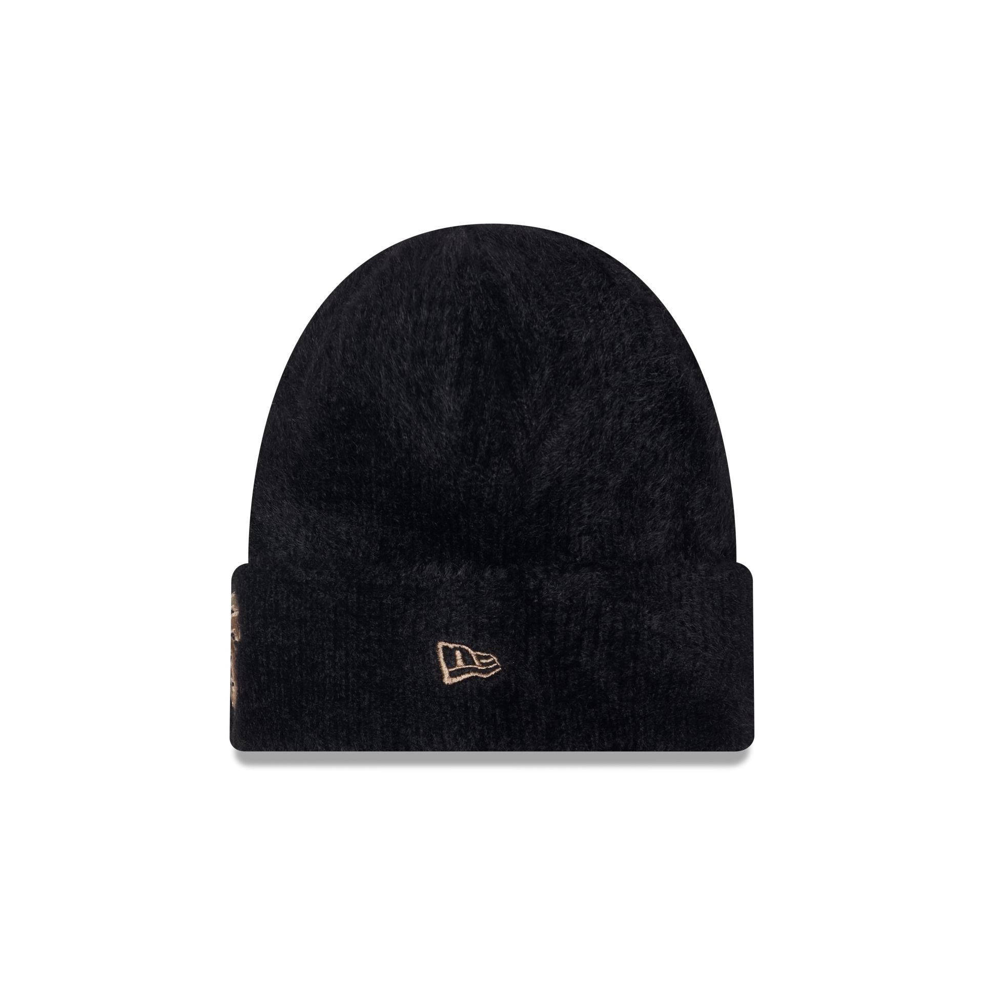 San Francisco Giants Camo Logo Fuzzy Cuff Knit Beanie Hat – New