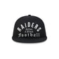 Just Caps Historic Arch Las Vegas Raiders Retro Crown 59FIFTY Fitted Hat