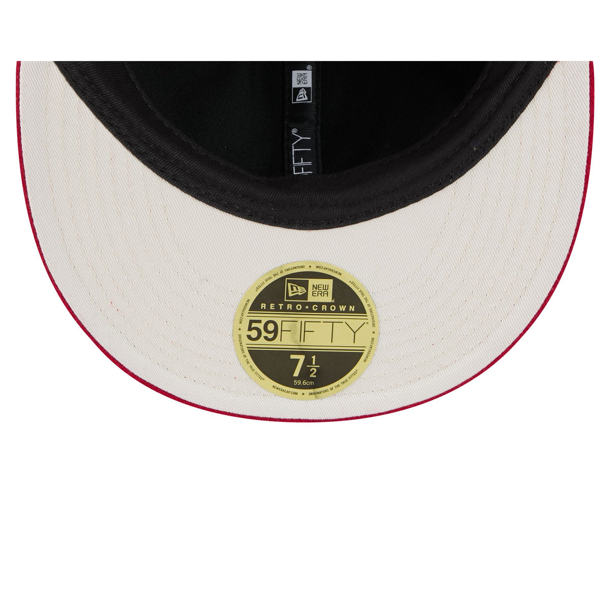 Just Caps Historic Arch Tampa Bay Buccaneers Retro Crown 59FIFTY Fitted Hat