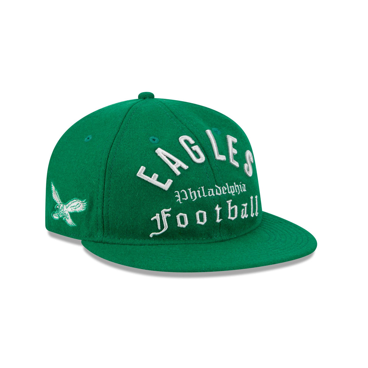 Just Caps Historic Arch Philadelphia Eagles Retro Crown 59FIFTY Fitted Hat