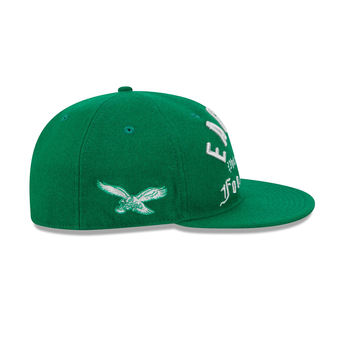 Just Caps Historic Arch Philadelphia Eagles Retro Crown 59FIFTY Fitted Hat