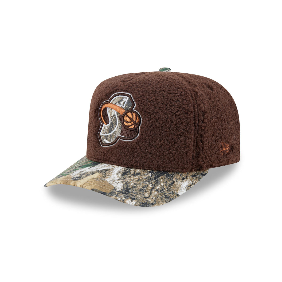 Just Caps Hardwood Classics Realtree Camo Seattle SuperSonics 59FIFTY A-Frame Fitted Hat