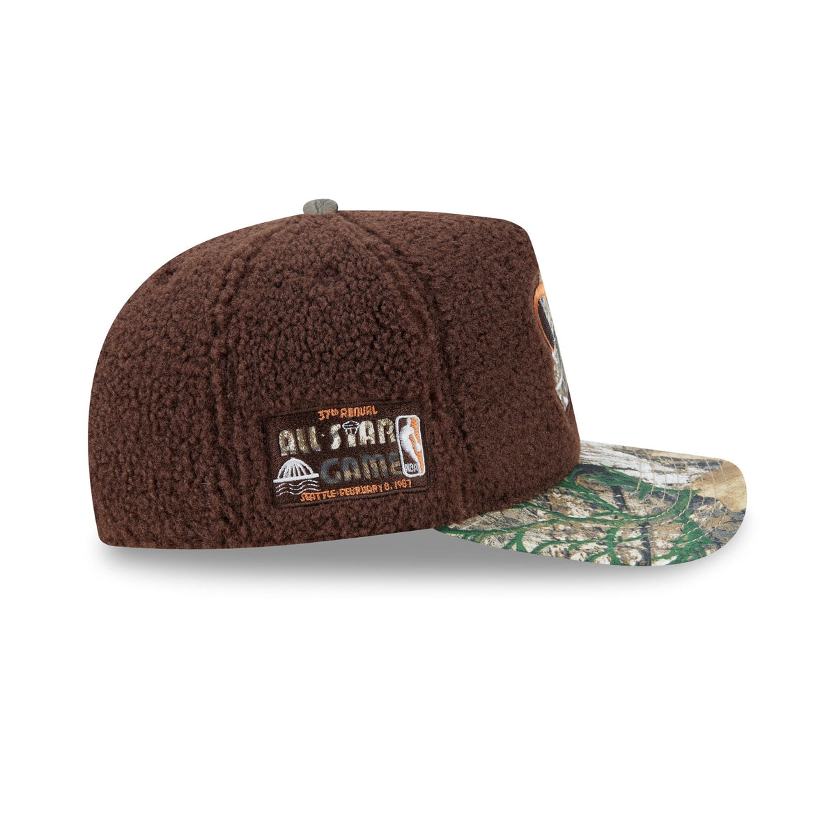 Just Caps Hardwood Classics Realtree Camo Seattle SuperSonics 59FIFTY A-Frame Fitted Hat