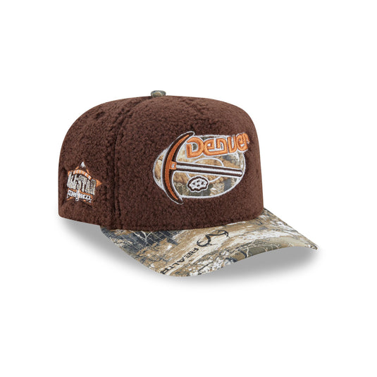 Just Caps Hardwood Classics Realtree Camo Denver Nuggets 59FIFTY A-Frame Fitted Hat