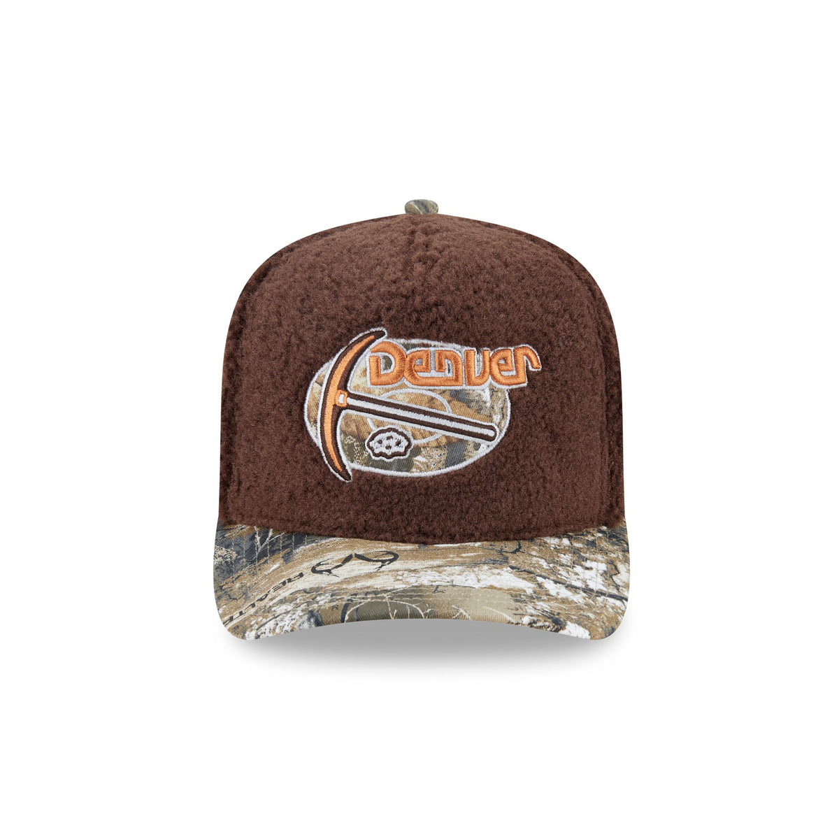 Just Caps Hardwood Classics Realtree Camo Denver Nuggets 59FIFTY A-Frame Fitted Hat