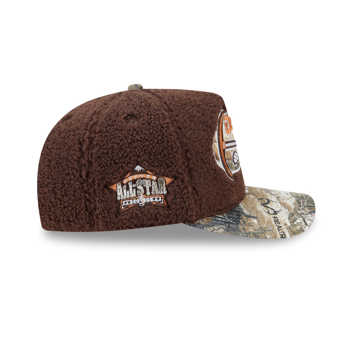 Just Caps Hardwood Classics Realtree Camo Denver Nuggets 59FIFTY A-Frame Fitted Hat