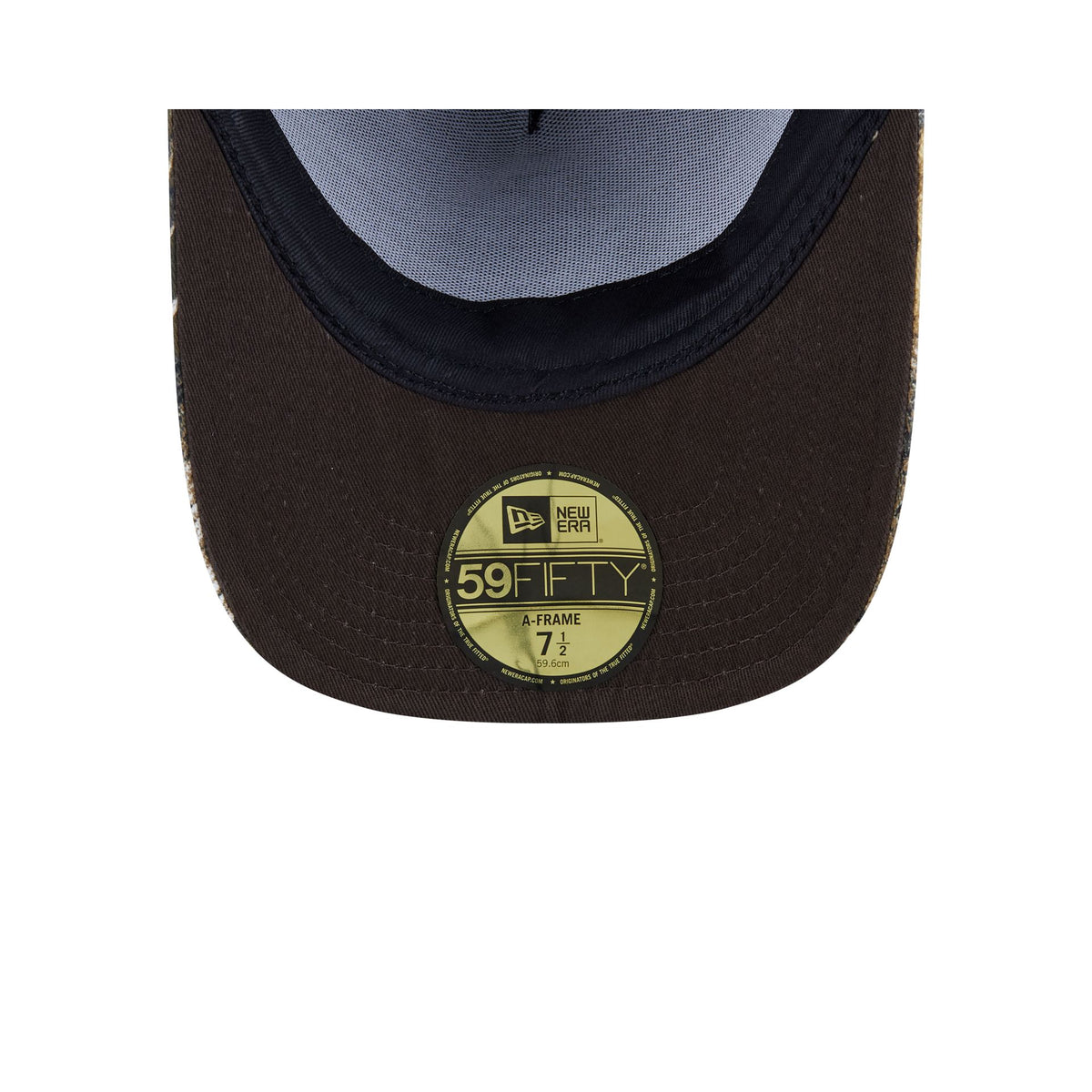 Just Caps Hardwood Classics Realtree Camo Boston Celtics 59FIFTY A-Frame Fitted Hat