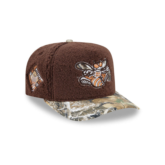 Just Caps Hardwood Classics Realtree Camo Charlotte Hornets 59FIFTY A-Frame Fitted Hat