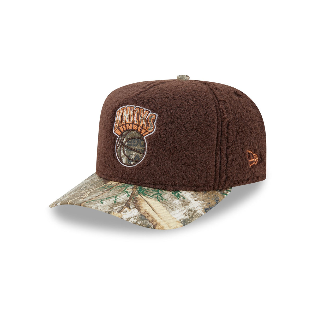 Just Caps Hardwood Classics Realtree Camo New York Knicks 59FIFTY A-Frame Fitted Hat