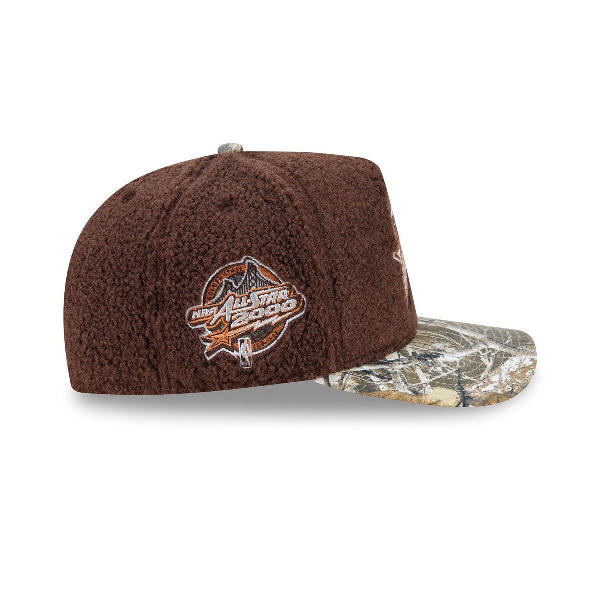 Just Caps Hardwood Classics Realtree Camo Golden State Warriors 59FIFTY A-Frame Fitted Hat