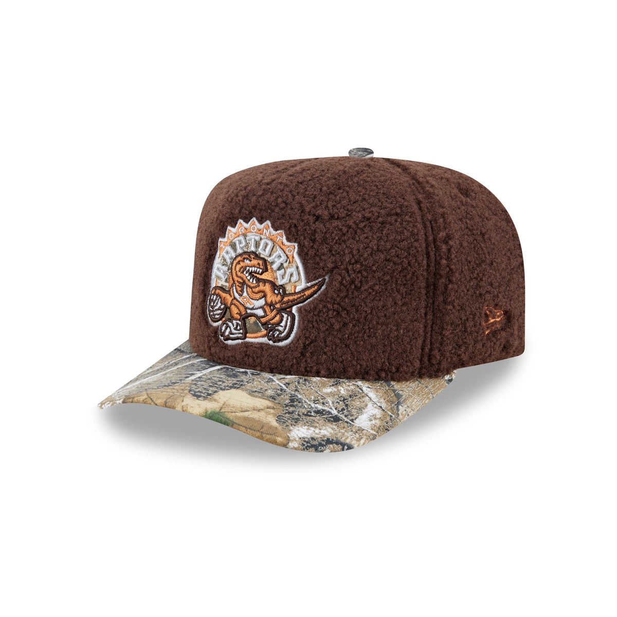 Just Caps Hardwood Classics Realtree Camo Toronto Raptors 59FIFTY A-Frame Fitted Hat