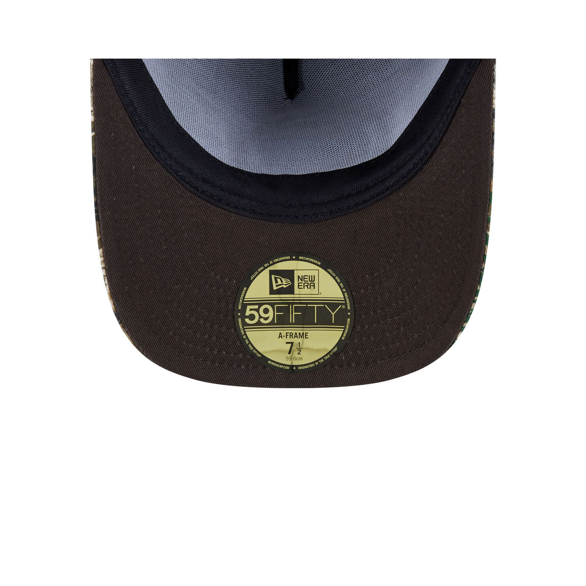 Just Caps Hardwood Classics Realtree Camo Houston Rockets 59FIFTY A-Frame Fitted Hat