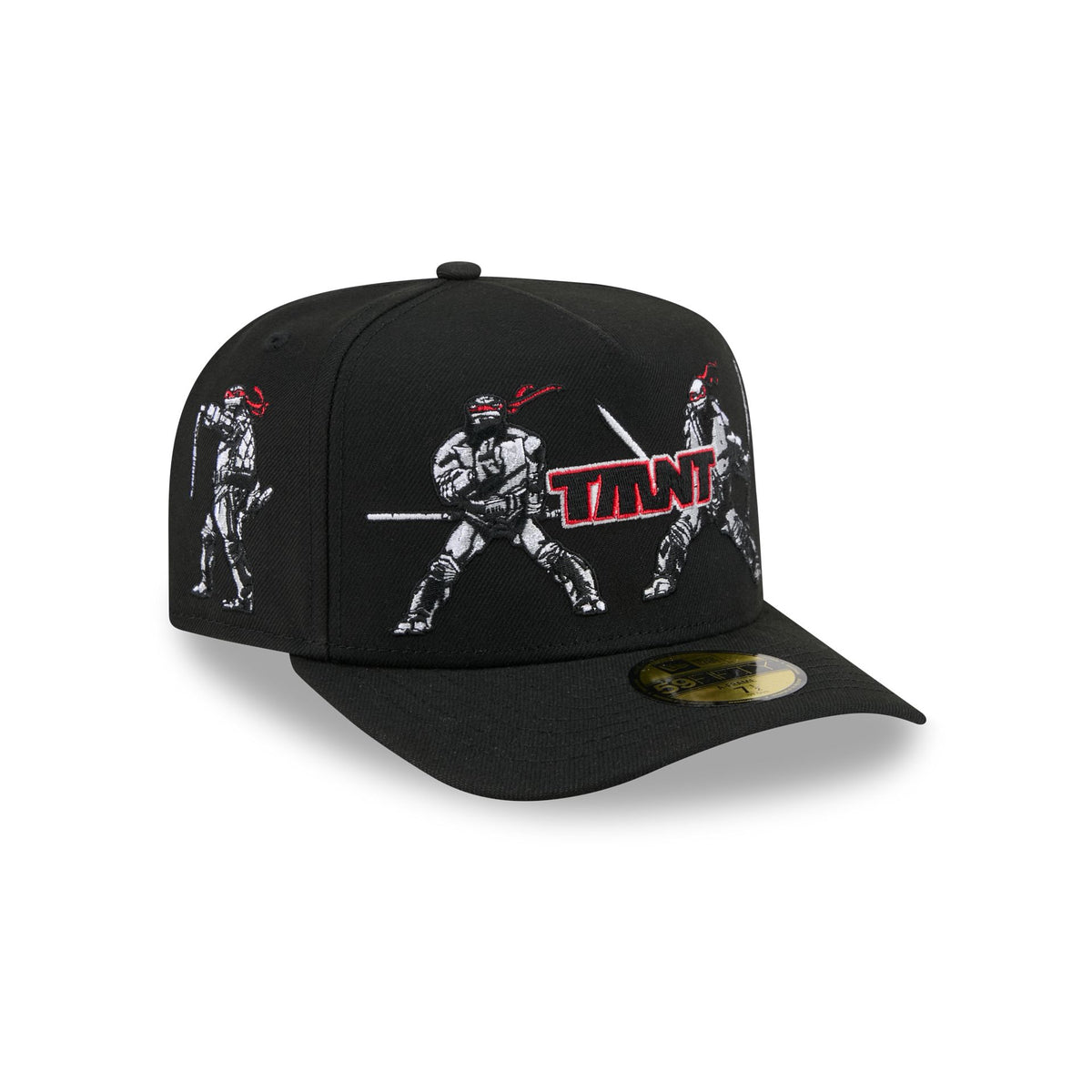 Teenage Mutant Ninja Turtles Black 59FIFTY A-Frame Fitted Hat