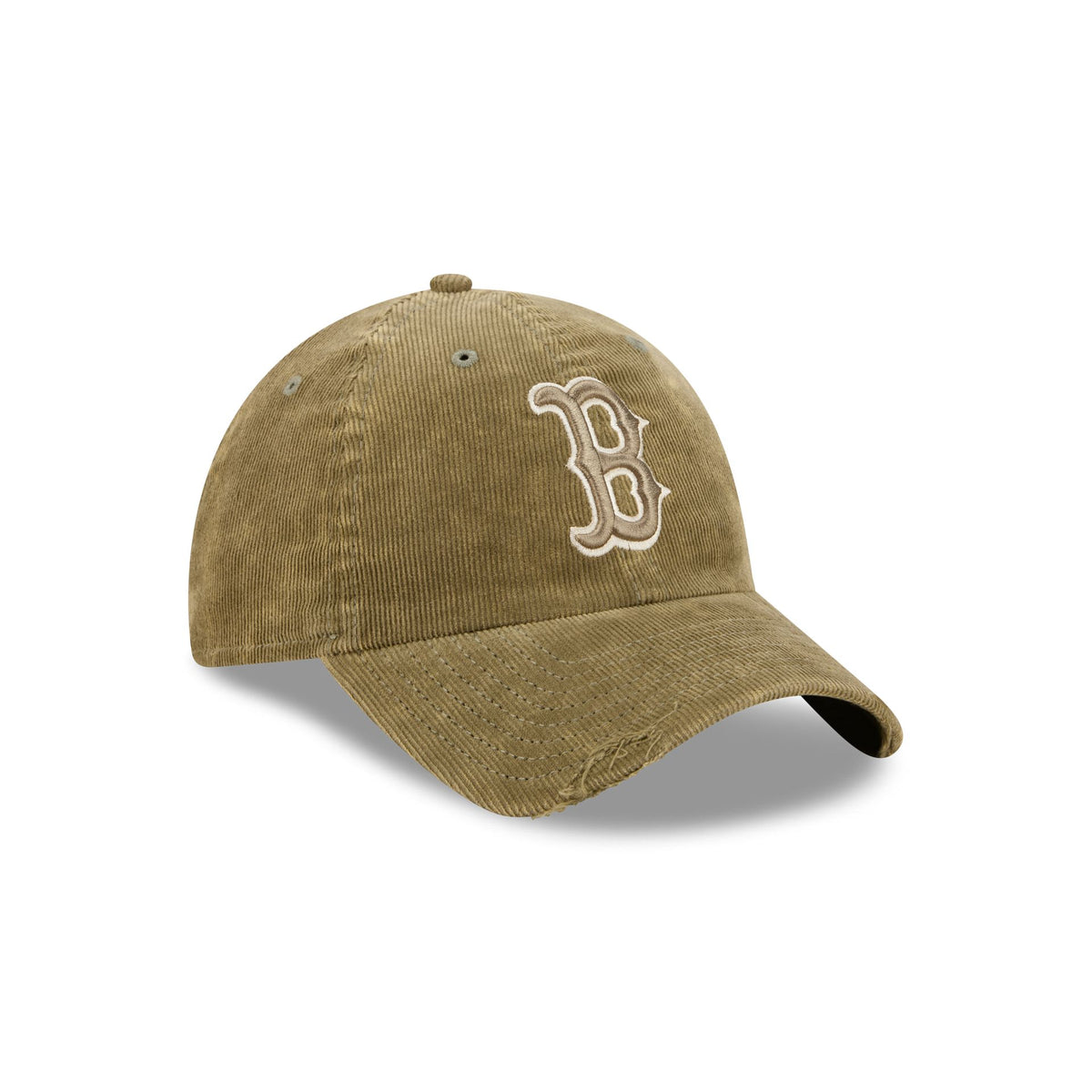 Boston Red Sox Washed New Olive Corduroy Casual Classic Adjustable Hat