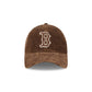 Boston Red Sox Washed Walnut Corduroy Casual Classic Adjustable Hat