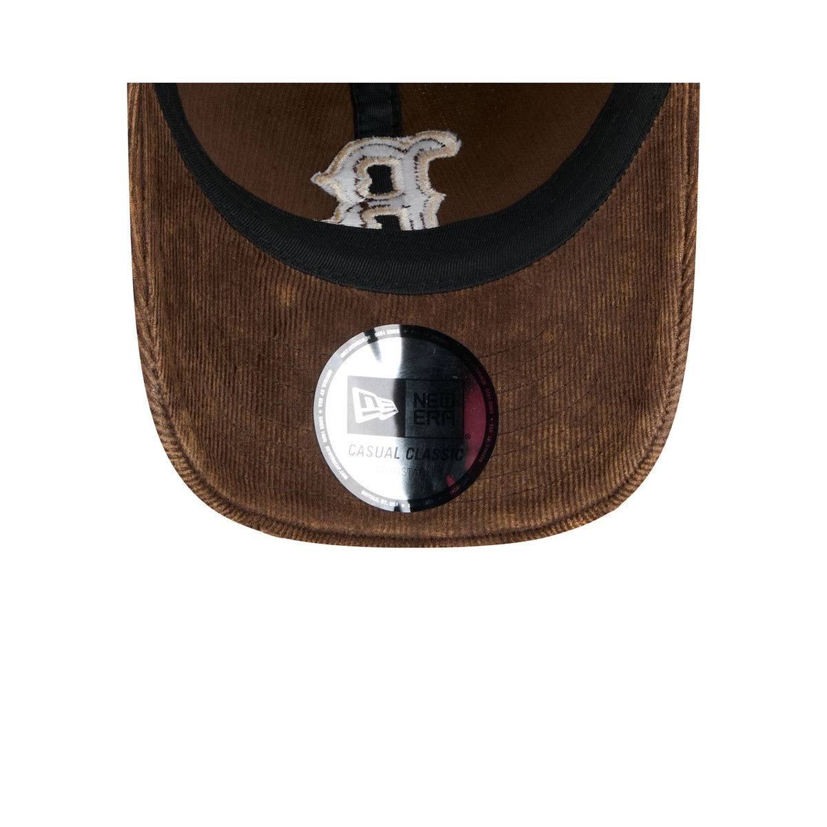 Boston Red Sox Washed Walnut Corduroy Casual Classic Adjustable Hat