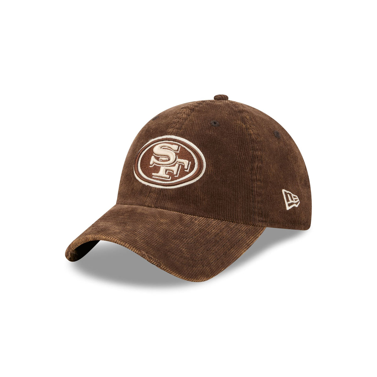 San Francisco 49ers Washed Walnut Corduroy Casual Classic Adjustable Hat