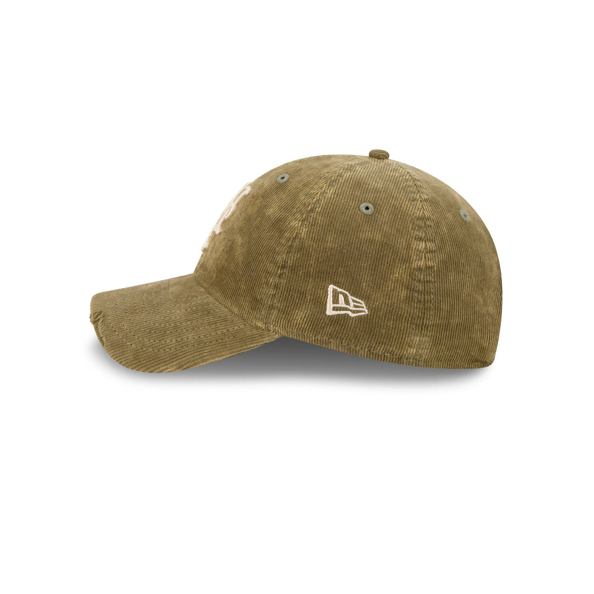 New York Mets Washed New Olive Corduroy Casual Classic Adjustable Hat