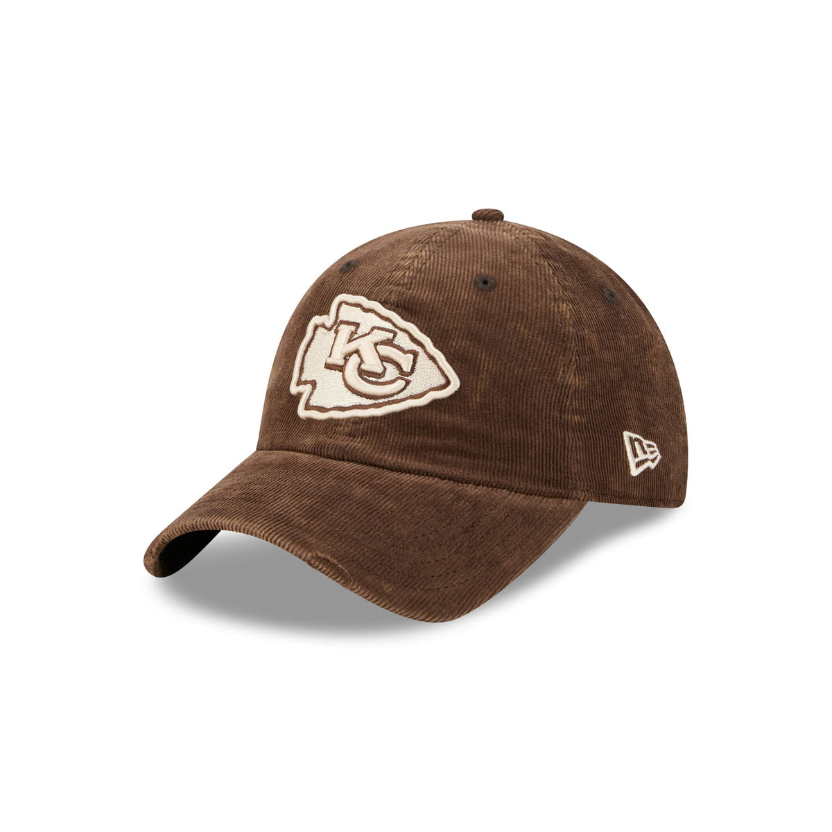 Kansas City Chiefs Washed Walnut Corduroy Casual Classic Adjustable Hat