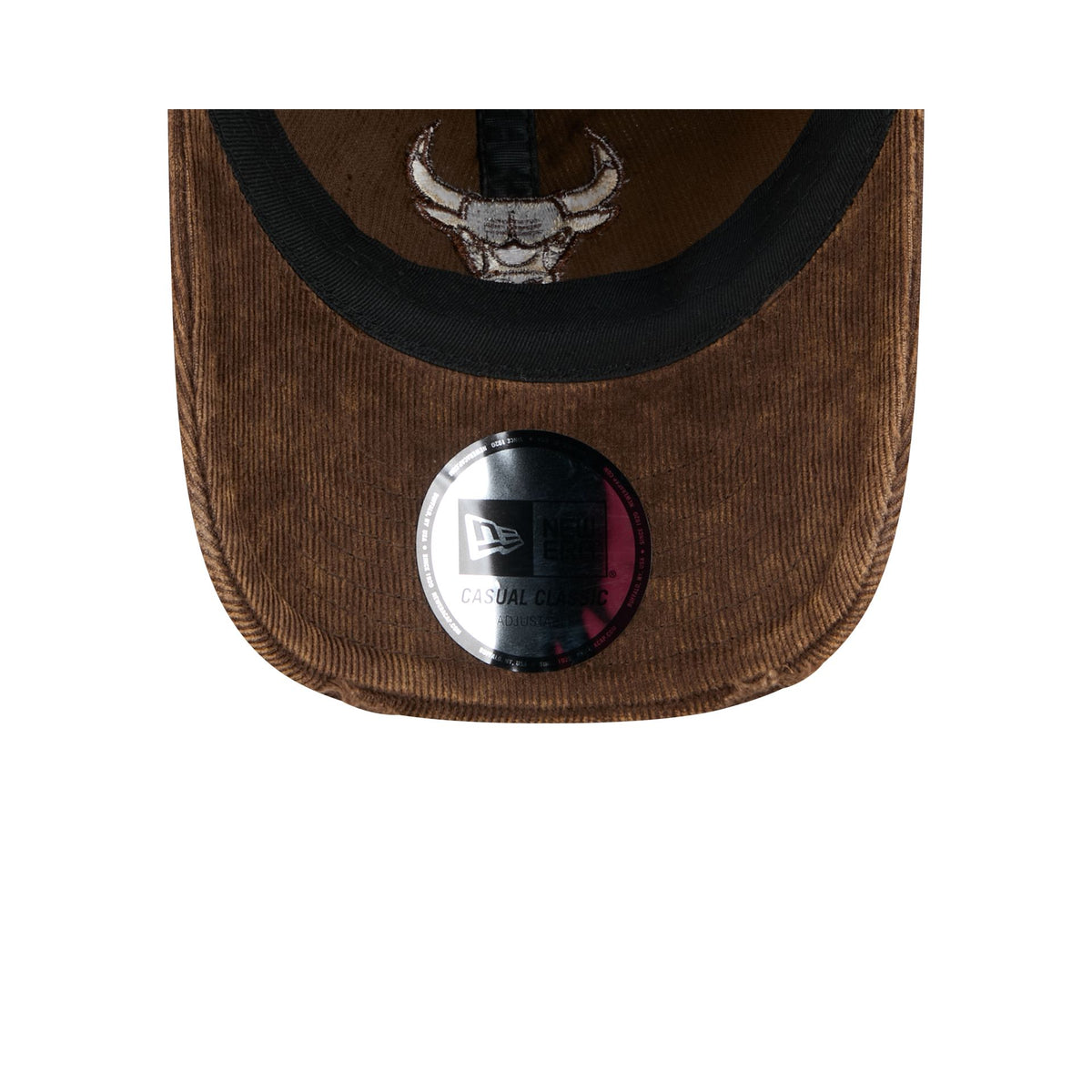 Chicago Bulls Washed Walnut Corduroy Casual Classic Adjustable Hat