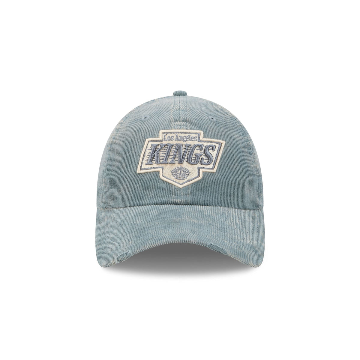 Los Angeles Kings Washed Slate Blue Corduroy Casual Classic Adjustable Hat