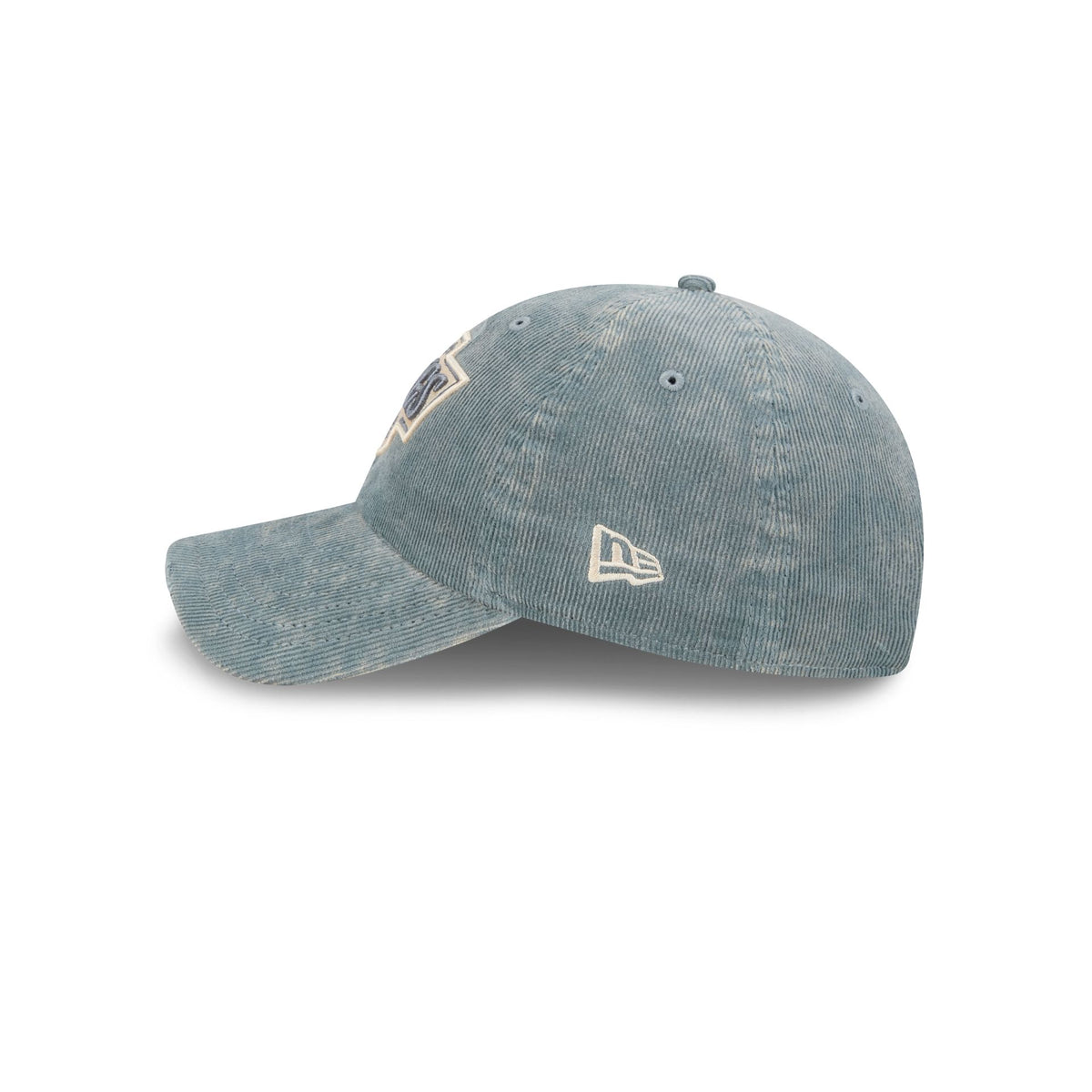Los Angeles Kings Washed Slate Blue Corduroy Casual Classic Adjustable Hat