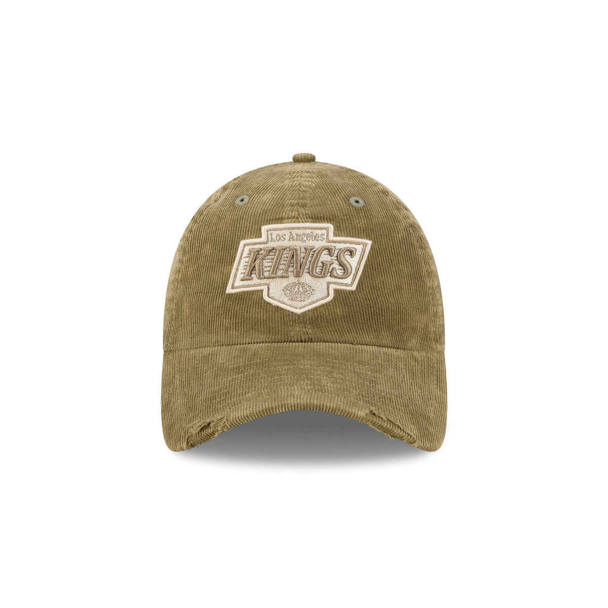Los Angeles Kings Washed New Olive Corduroy Casual Classic Adjustable Hat