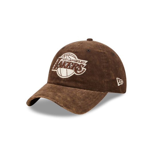 Los Angeles Lakers Washed Walnut Corduroy Casual Classic Adjustable Hat