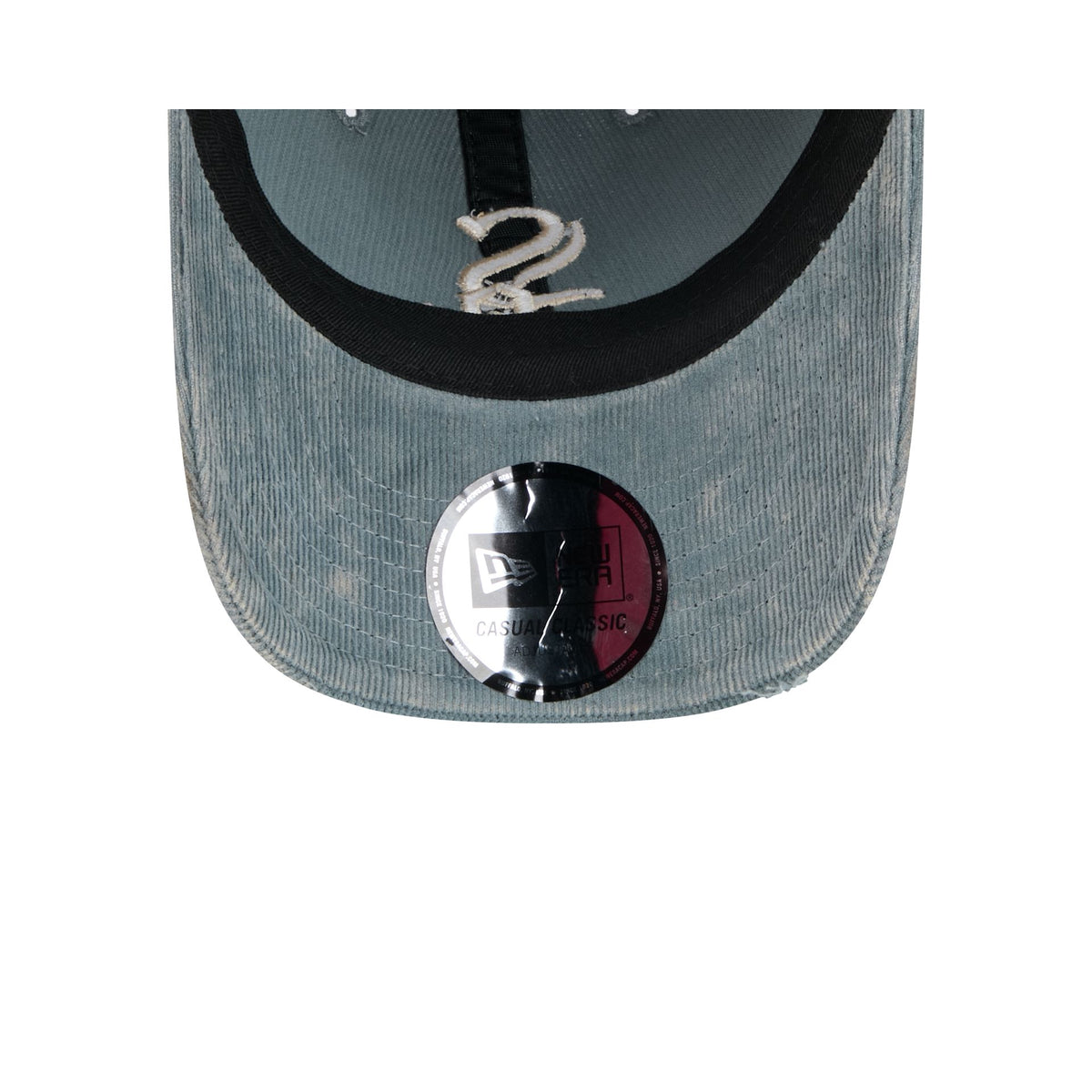 Chicago White Sox Washed Slate Blue Corduroy Casual Classic Adjustable Hat