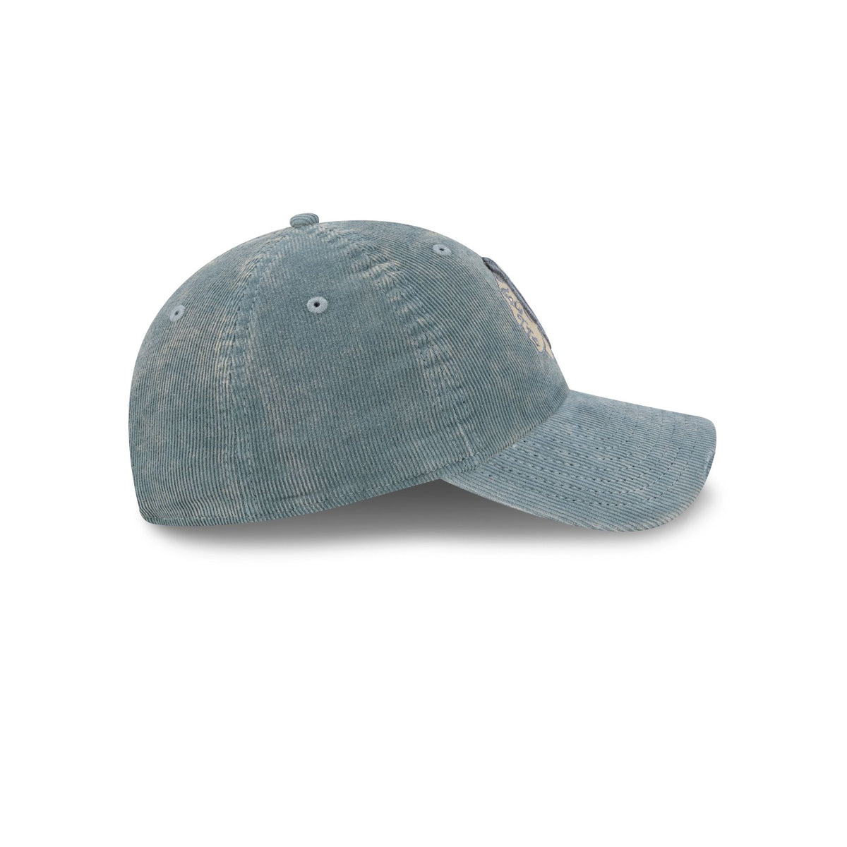 Chicago Blackhawks Washed Slate Blue Corduroy Casual Classic Adjustable Hat