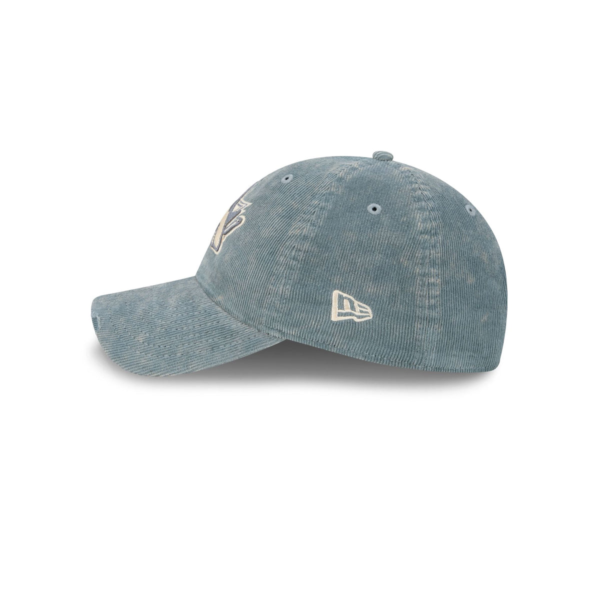 San Jose Sharks Washed Slate Blue Corduroy Casual Classic Adjustable Hat