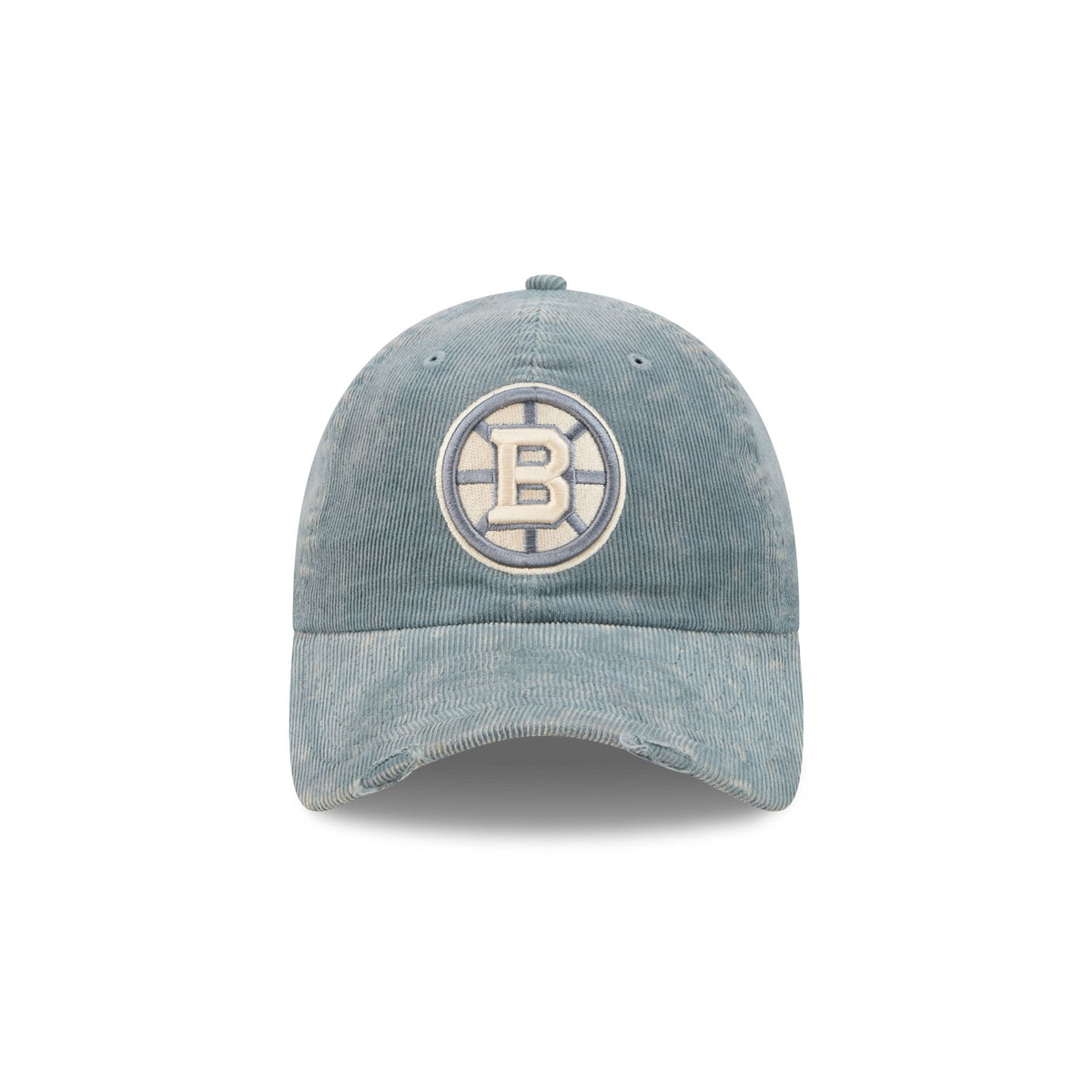 Boston Bruins Washed Slate Blue Corduroy Casual Classic Adjustable Hat