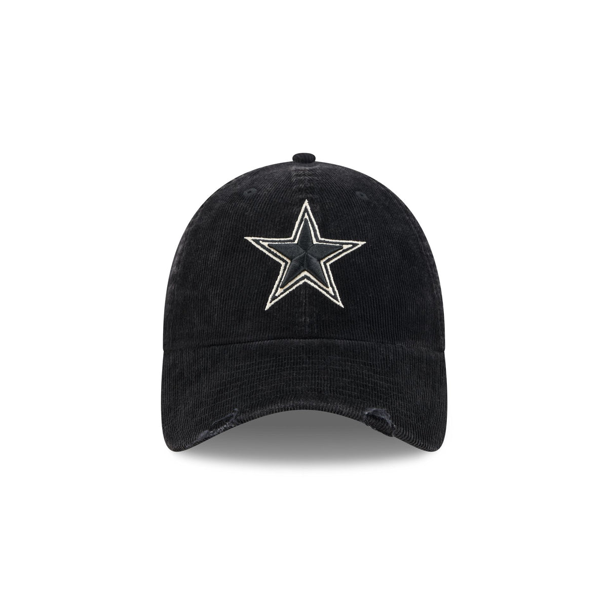Dallas Cowboys Washed Black Corduroy Casual Classic Adjustable Hat