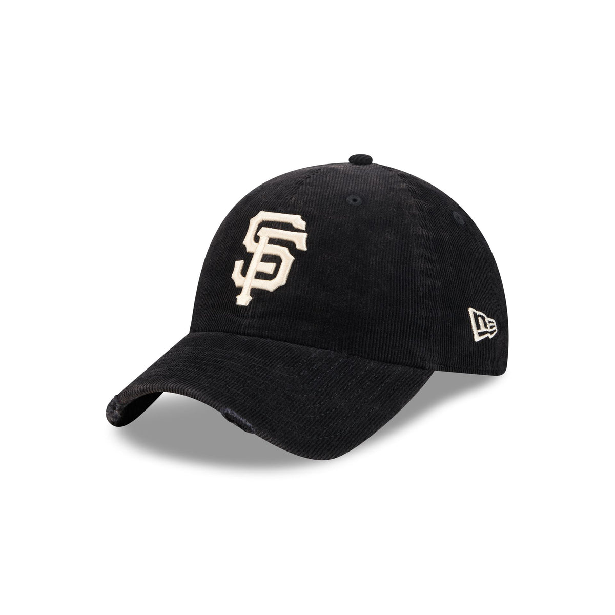 San Francisco Giants Washed Black Corduroy Casual Classic Adjustable Hat