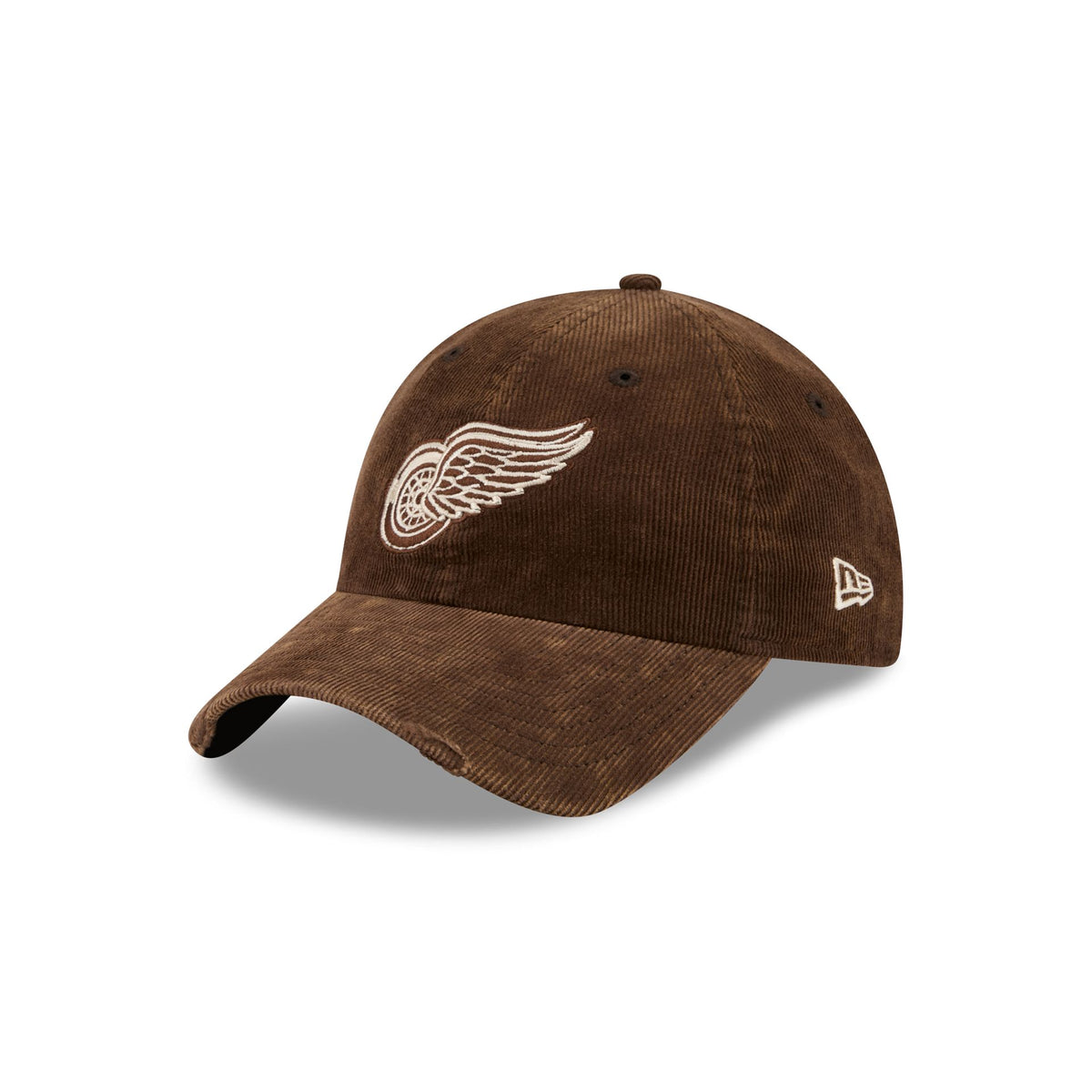 Detroit Red Wings Washed Walnut Corduroy Casual Classic Adjustable Hat