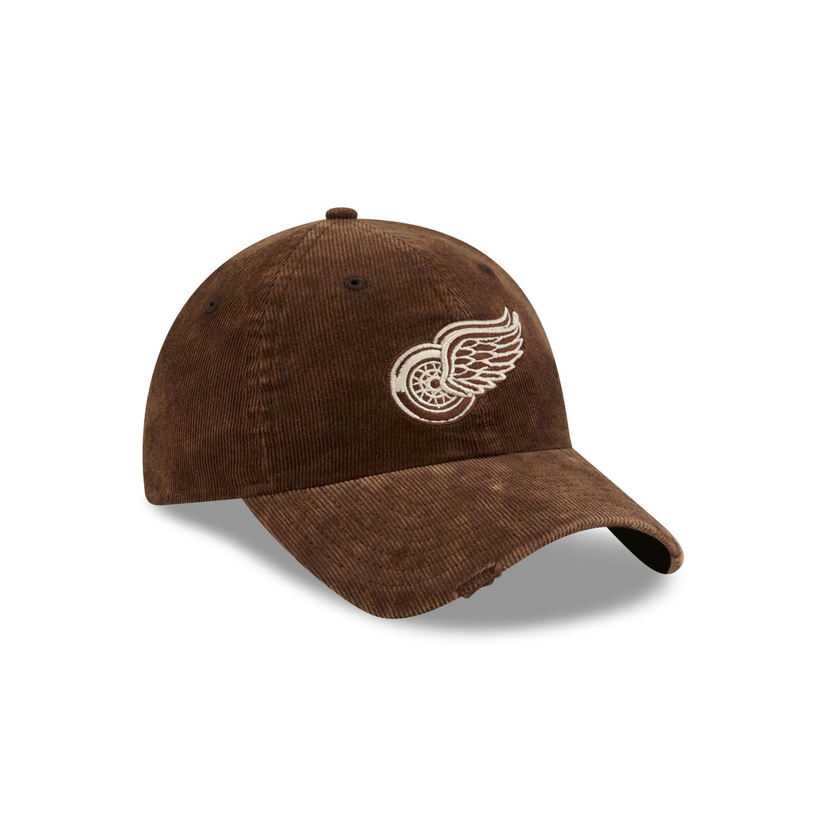 Detroit Red Wings Washed Walnut Corduroy Casual Classic Adjustable Hat