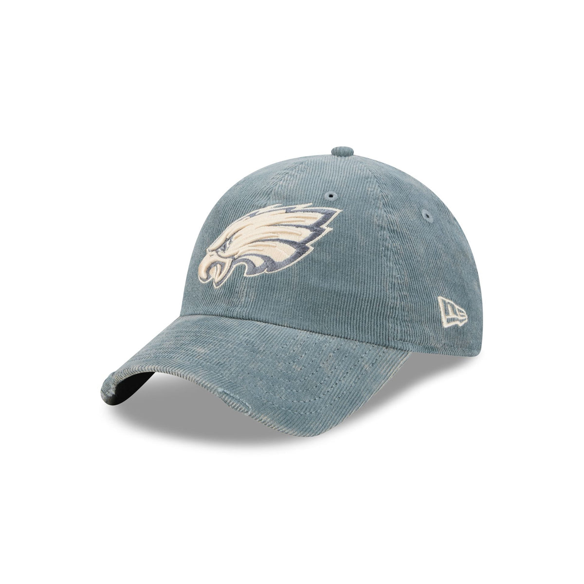 Philadelphia Eagles Washed Slate Blue Corduroy Casual Classic Adjustable Hat