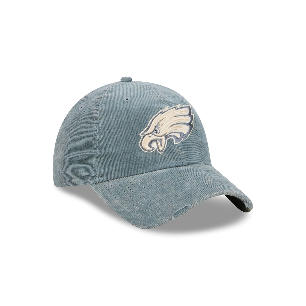 Philadelphia Eagles Washed Slate Blue Corduroy Casual Classic Adjustable Hat