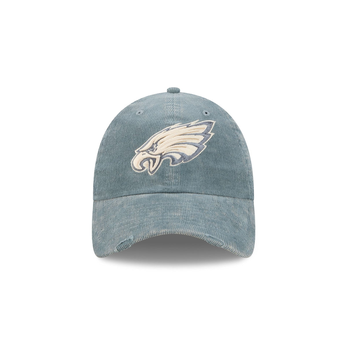 Philadelphia Eagles Washed Slate Blue Corduroy Casual Classic Adjustable Hat