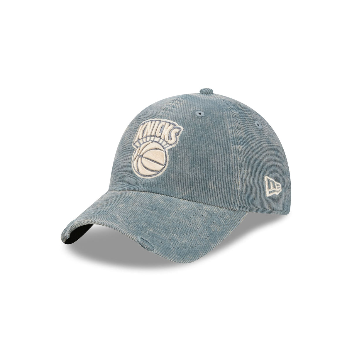 New York Knicks Washed Slate Blue Corduroy Casual Classic Adjustable Hat