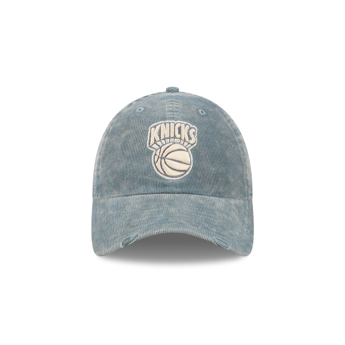 New York Knicks Washed Slate Blue Corduroy Casual Classic Adjustable Hat