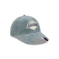 Los Angeles Lakers Washed Slate Blue Corduroy Casual Classic Adjustable Hat