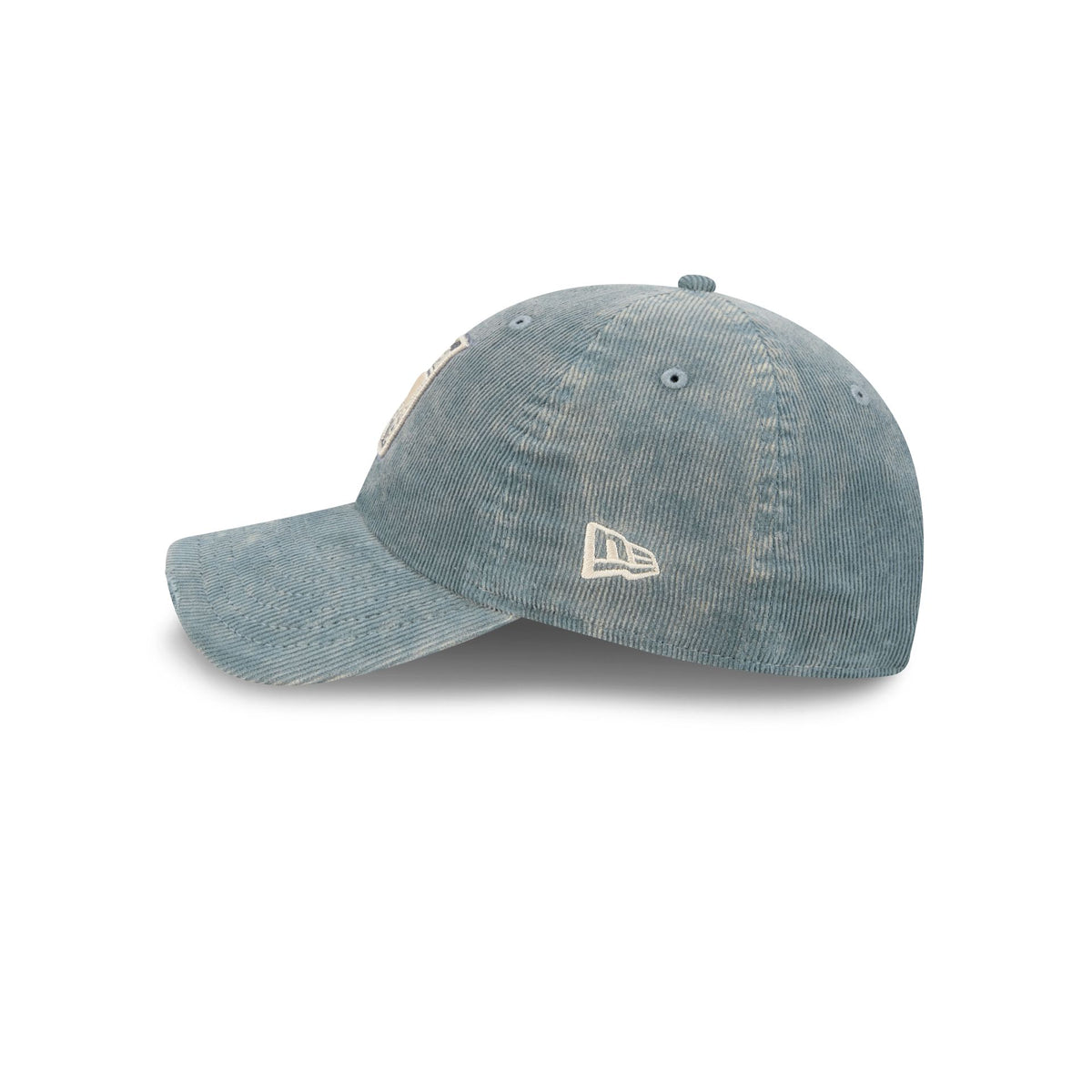 New York Rangers Washed Slate Blue Corduroy Casual Classic Adjustable Hat