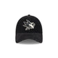 San Jose Sharks Washed Black Corduroy Casual Classic Adjustable Hat