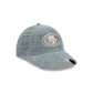 San Francisco 49ers Washed Slate Blue Corduroy Casual Classic Adjustable Hat