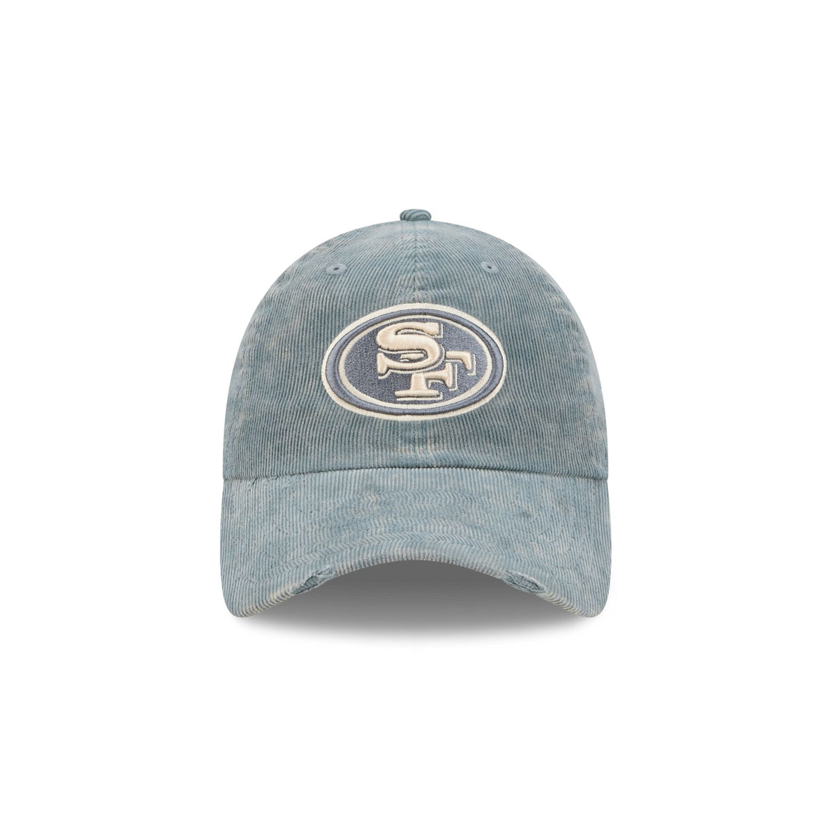San Francisco 49ers Washed Slate Blue Corduroy Casual Classic Adjustable Hat