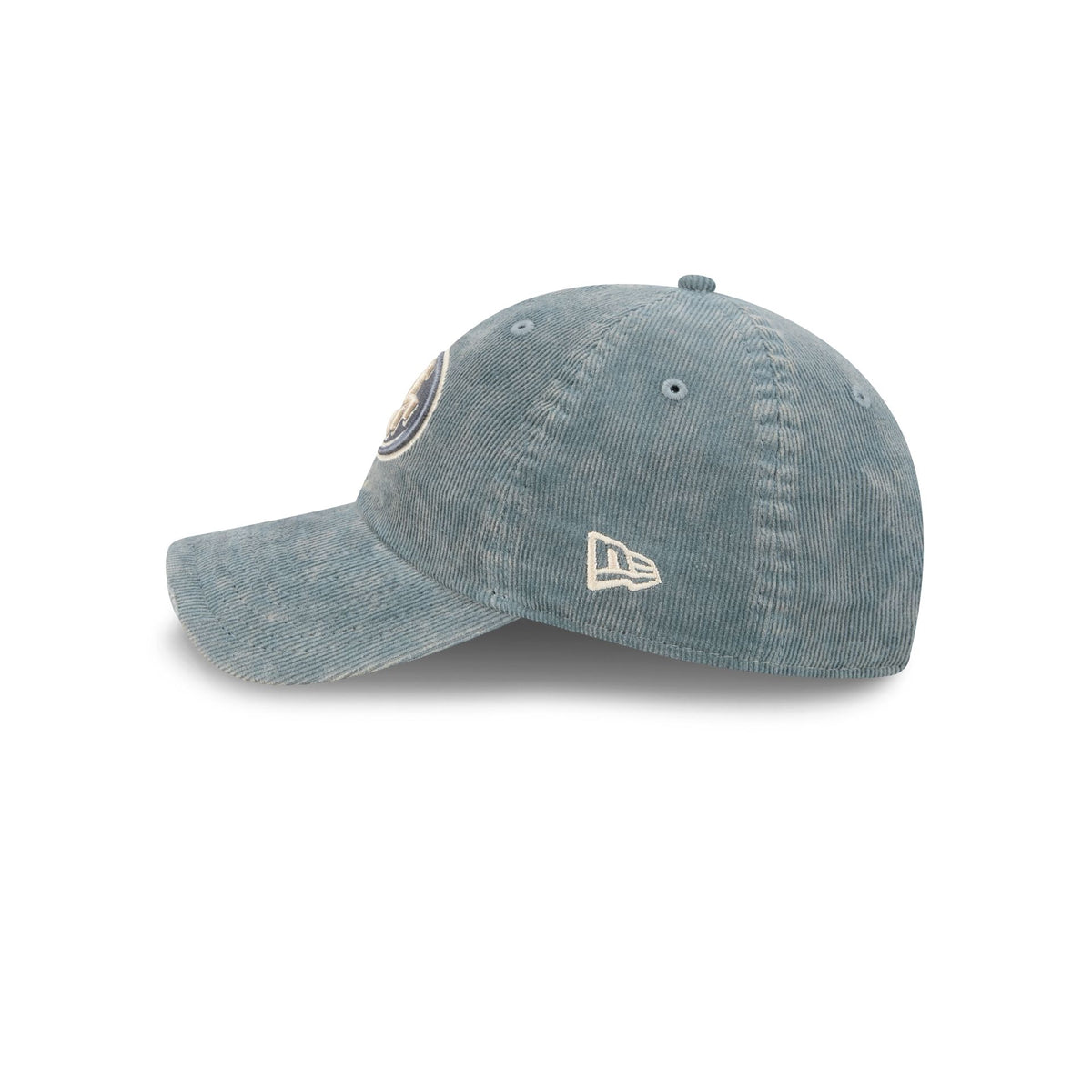 San Francisco 49ers Washed Slate Blue Corduroy Casual Classic Adjustable Hat