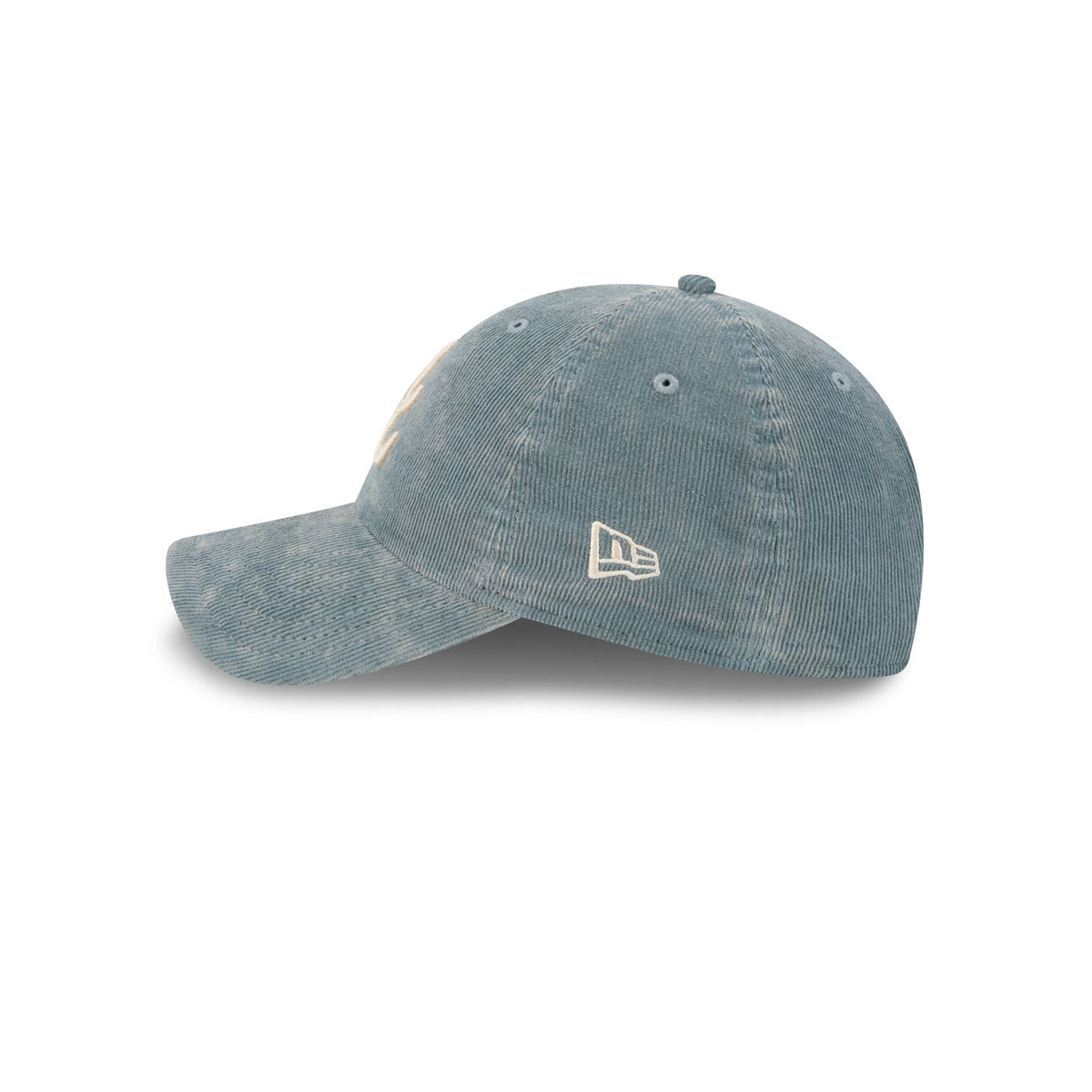 Atlanta Braves Washed Slate Blue Corduroy Casual Classic Adjustable Hat