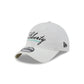 New York or Nowhere x New York Liberty Script White 9TWENTY Adjustable Hat